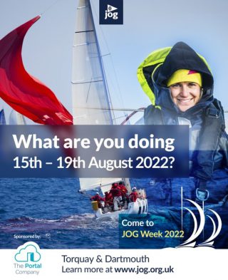 What are you doing on August 15th - 19th 2022? Save the date!

JOG week 2022 will be hosted from Torquay and will feature both inshore races and coastal races to neighbouring ports in the beautiful West Country. The weeks racing will begin for those from the Solent area on Saturday the 13th August with the Salcombe Gin Cowes - Torquay race. Once in the West Country the week will include close, competitive, fun racing on the water as well as great social events ashore that JOG is popular for. This is not a regatta to miss next season.